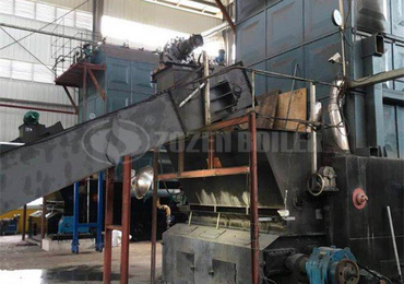 20 tph SZL Biomass-Fired Boiler For Tire Factory In Thailand
