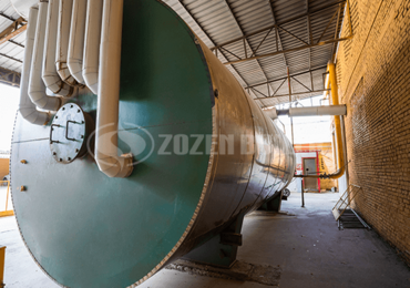 9.4 MW YQW Thermal Oil Boiler For Textile Factory